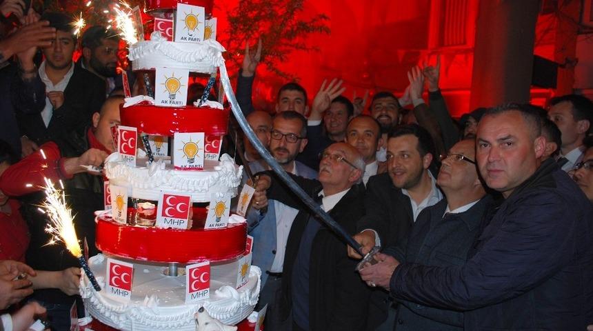 Salihli&rsquo;de Cumhur İttifakı kazandı