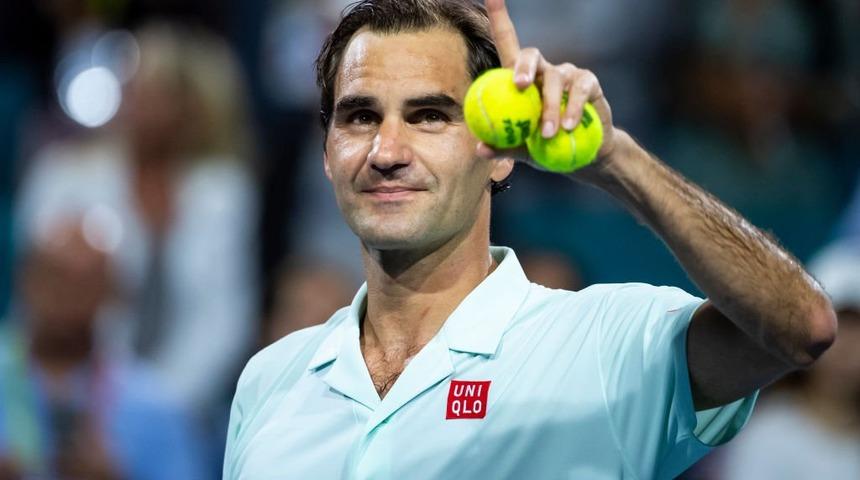 Miami Açık'ta şampiyon Roger Federer