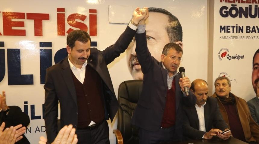Karak&ouml;pr&uuml; Belediye Başkanı yeniden Metin Baydili oldu