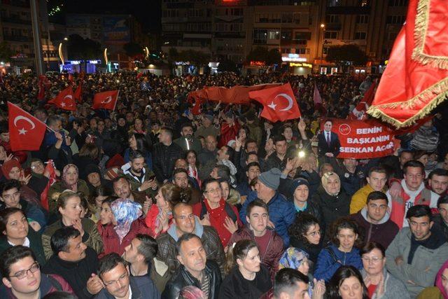 Aliağalıların tercihi Serkan Acar oldu