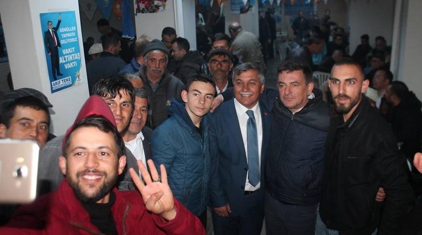 Altıntaş&rsquo;ta AK Parti Adayı Arif Teke en yakın rakibine y&uuml;zde 8 fark attı