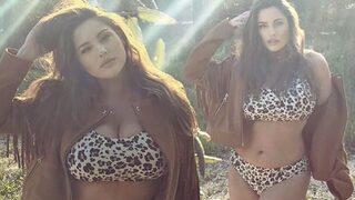 Kelly Brook ve sevgilisinden romantik tatil