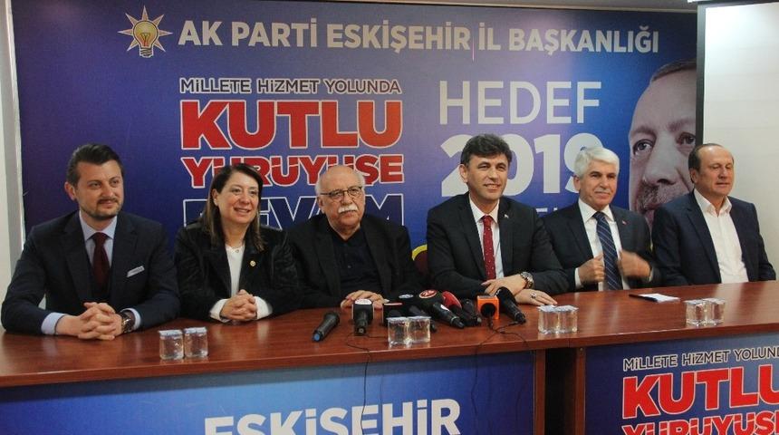 AK Parti Eskişehir adaylarından se&ccedil;im sonrası a&ccedil;ıklama