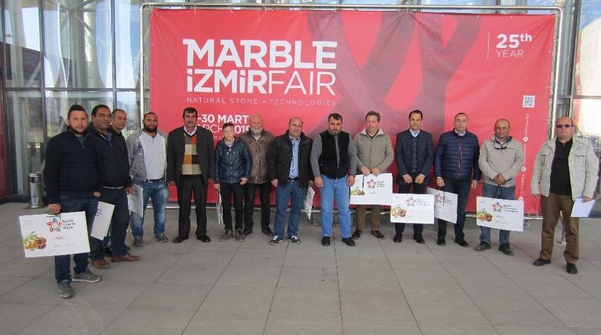Nazilli Ticaret Odası üyeleri İzmir Mermer ve Doğal Taş Fuarını ziyaret etti