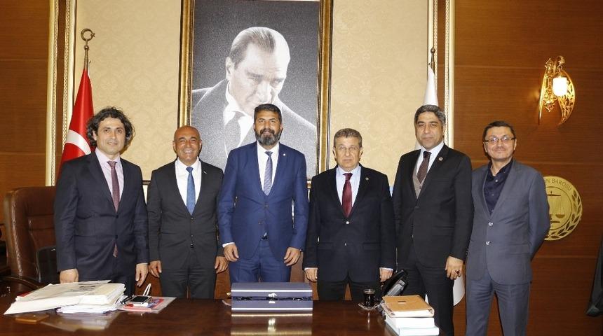 Baro başkanlarından Yeşilboğaz&rsquo;a ziyaret
