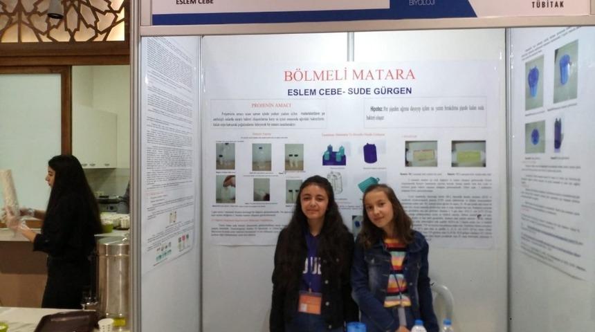 Hisarcık Beşevler Ortaokulunun T&Uuml;BİTAK başarısı