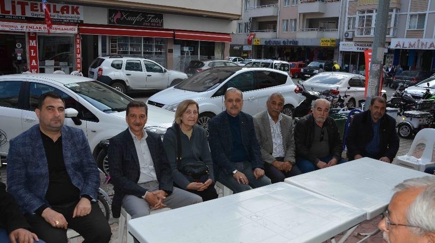 Sertkaya&rsquo;dan, Cumhur İttifakı adayı Uzundemir&rsquo;e tebrik ziyareti