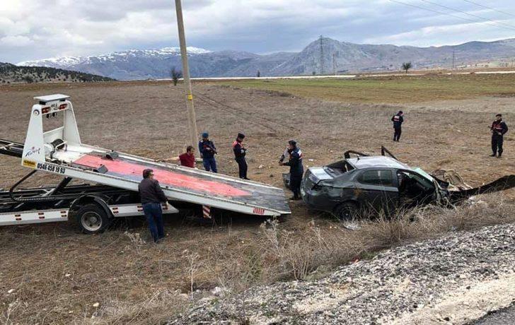 Burdur’da trafik kazası: 3 ölü, 2 yaralı