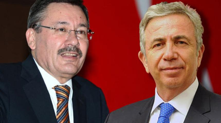 Melih G&ouml;k&ccedil;ek, Mansur Yavaş'ı tebrik etti
