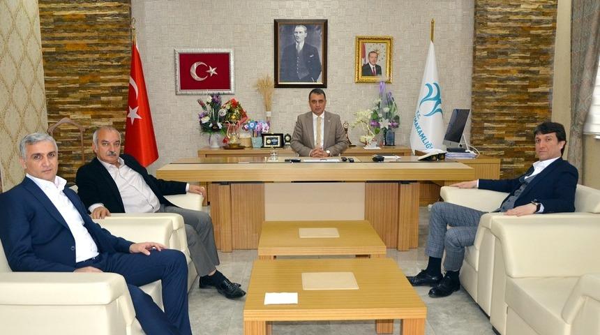 Dicle Elektrik&rsquo;ten Bismil Kaymakamı Y&uuml;ksel&rsquo;e teşekk&uuml;r ziyareti