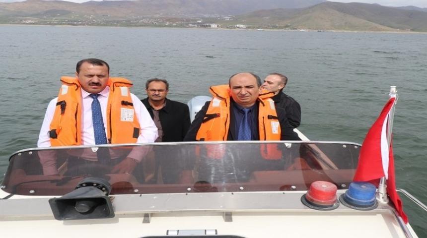 Elazığ&rsquo;da su &uuml;r&uuml;nleri av yasağı denetimi