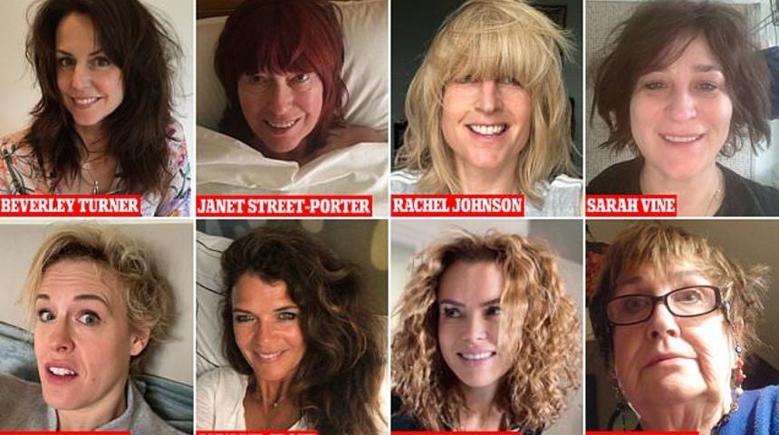 Ünlülerden yeni akım! 'Sabah saçı' paylaşımı