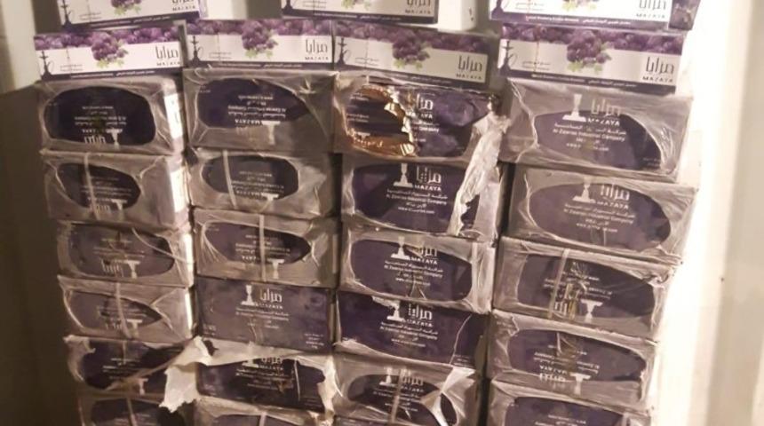 Van&rsquo;da 222 kilo ka&ccedil;ak nargile t&uuml;t&uuml;n&uuml; ele ge&ccedil;irildi