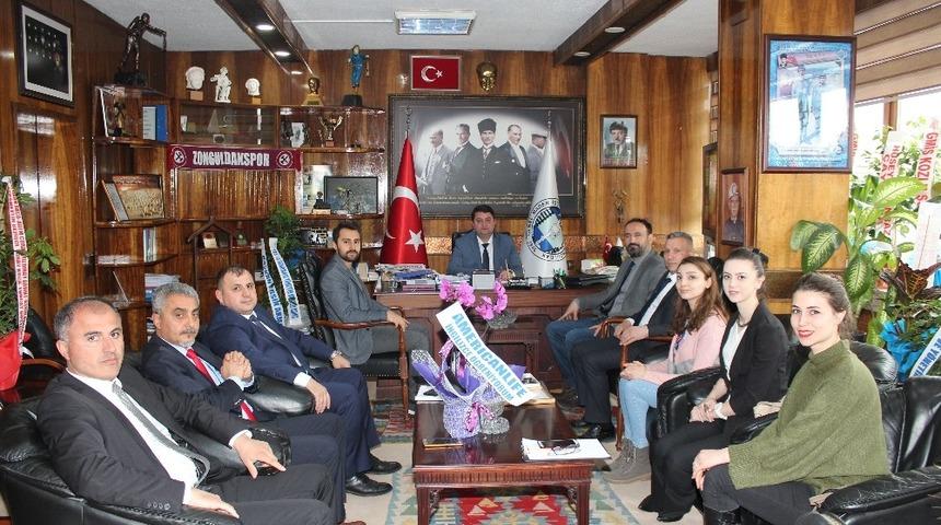 GMİS&rsquo;e tebrik ziyaretleri s&uuml;r&uuml;yor