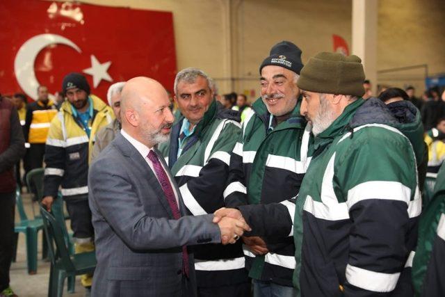 Başkan Çolakbayrakdar’dan Saha Çalışanlarına Teşekkür