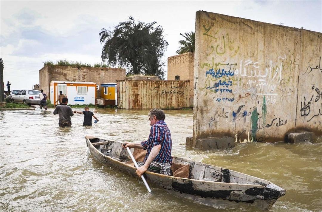 İran'daki sel felaketinde korkutan manzara