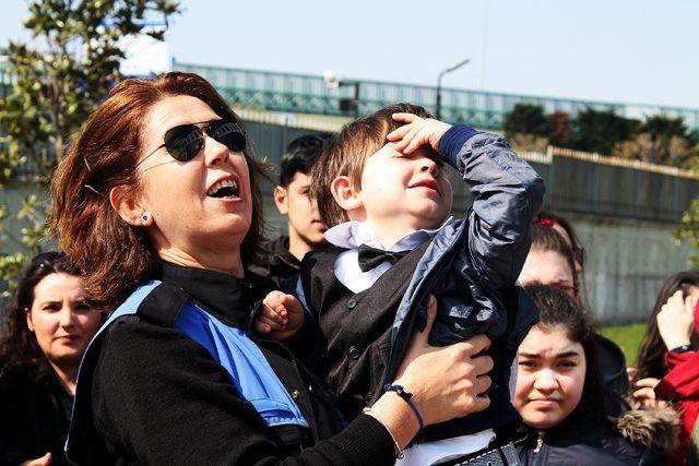 Bursa'da otizmli çocuklar bir günlüğüne polis oldu