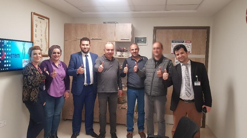 Irak&rsquo;tan Gaziantep&rsquo;e geldi bel fıtığından kurtuldu