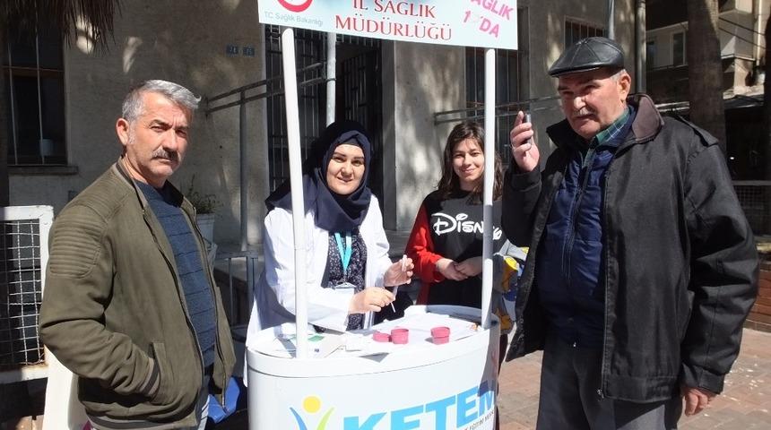 Burhaniye’de Kanserle Savaş Haftası etkinliği