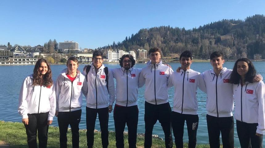 Kayserili sporcular Slovenya’dan altın madalya kazandı