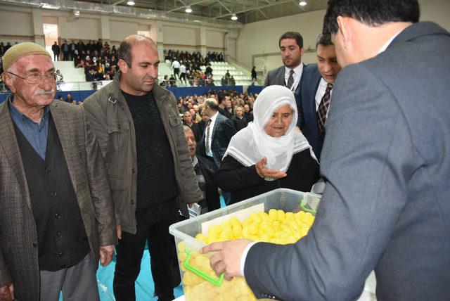 Hasankeyf'te yeni konutlar kurayla teslim edildi 