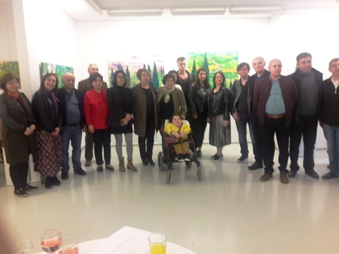 Nimet Keser resim sergisi a&ccedil;tı