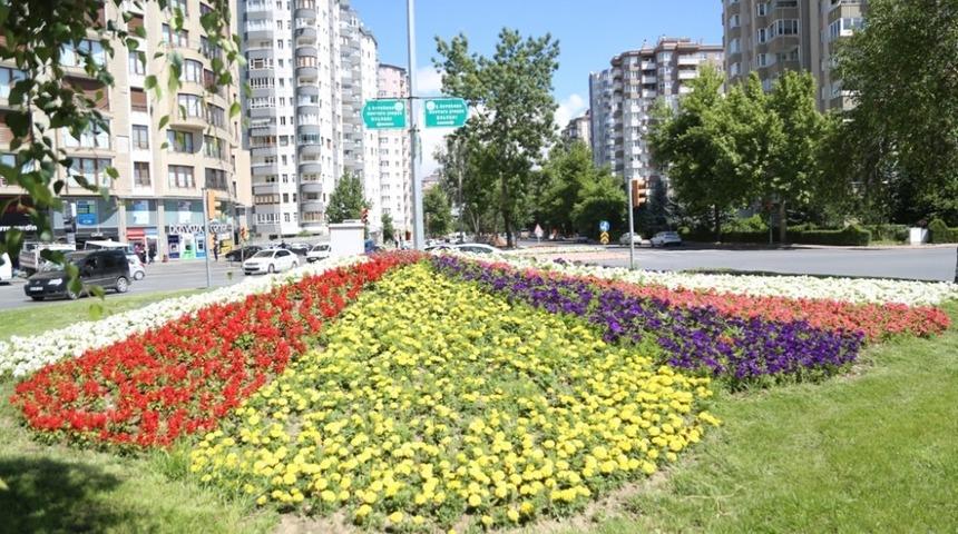 Melikgazi &ccedil;i&ccedil;ek a&ccedil;acak