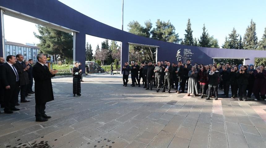 Başkan Tahmazoğlu yeni d&ouml;neme "Bismillah" diyerek başladı