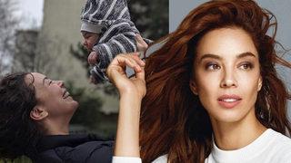 Azra Akın'ın oğluyla uyku dansı