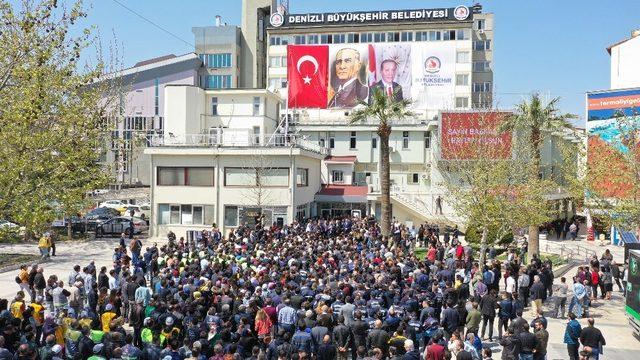 Personelden Başkan Zolan’a sürpriz karşılama