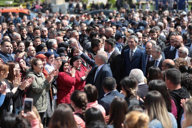 Personelden Başkan Zolan’a sürpriz karşılama