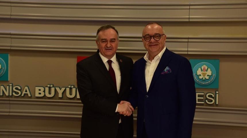 MHP&rsquo;den Başkan Erg&uuml;n&rsquo;e tebrik ziyareti