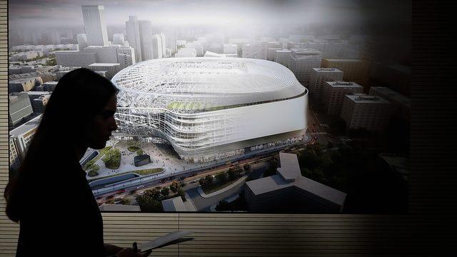 Real Madrid Yeni Santiago Bernabeu Stadı'nın tanıtımını yaptı
