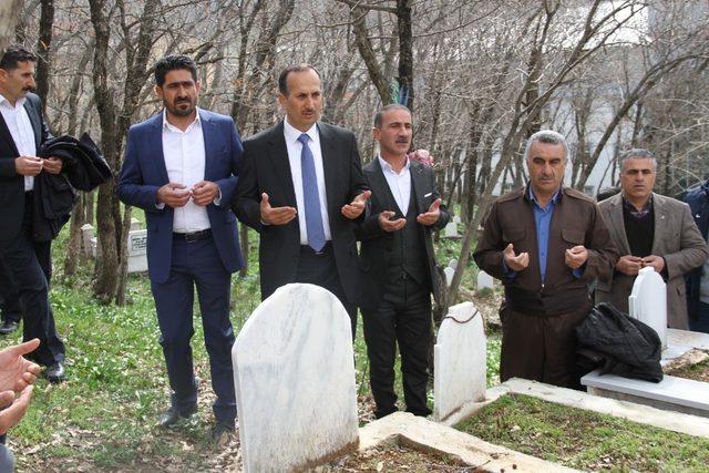 AK Parti’den seçilen başkandan Budak’ın mezarına ziyaret