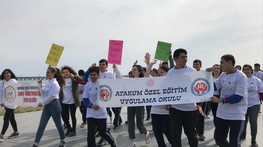 Otizm i&ccedil;in 5 milyon adım