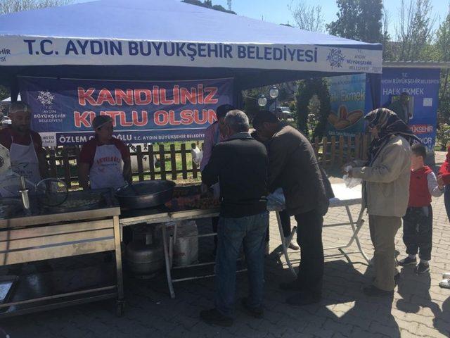 Aydın Büyükşehir’den kandil lokması