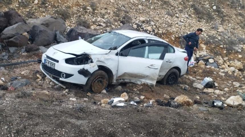 Trafik kazası 4 yaralı