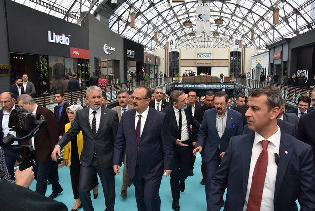 İnegöl'de 41'inci MODEF Uluslararası Mobilya ve Dekorasyon Fuarı açıldı