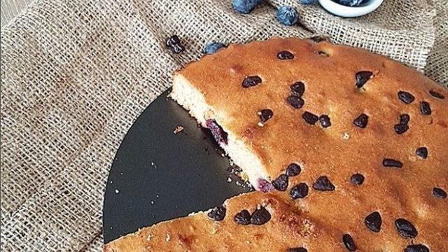 Yaban Mersinli Limonlu Kek