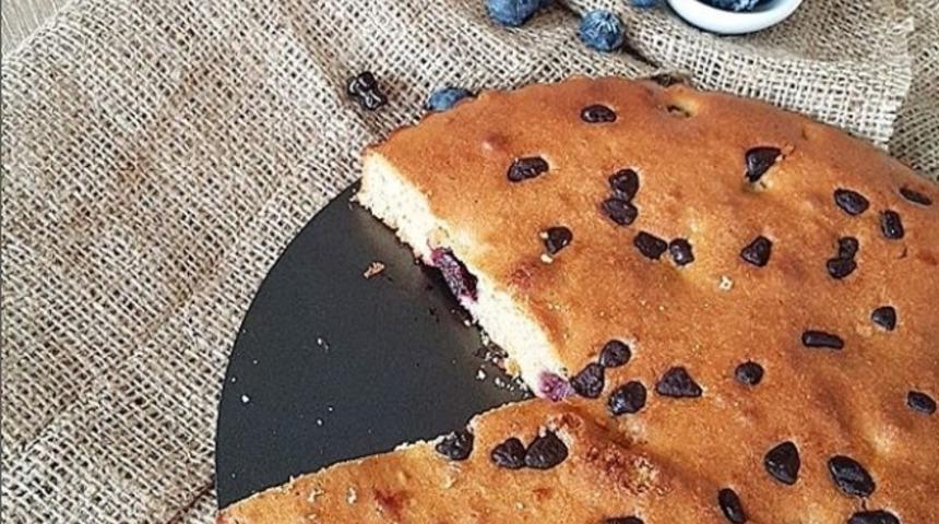 Yaban Mersinli Limonlu Kek