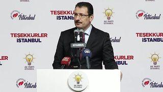 AK Parti'den sayımların durdurulmasına ilk tepki: İstanbul seçimleri en şaibeli seçime dönüşüyor