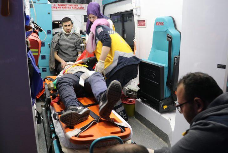 Metrelerce sürüklendi! Çarptığı direk sayesinde durabildi G2