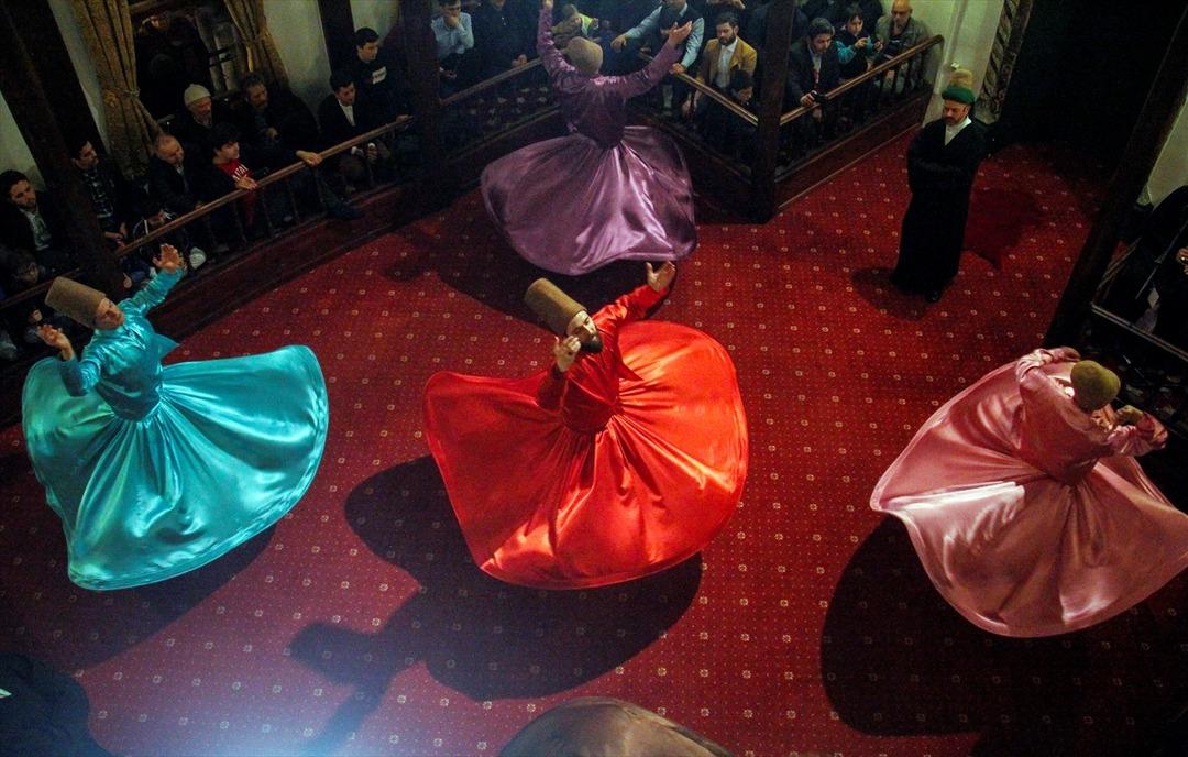 Mira&ccedil; Kandili'nde sema ilgi g&ouml;rd&uuml; 