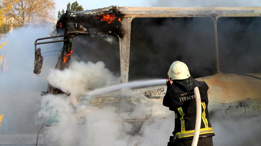 Bursa'da panik anları!