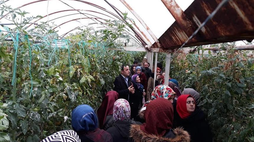 Seracılık kursiyerlerine uygulamalı eğitim