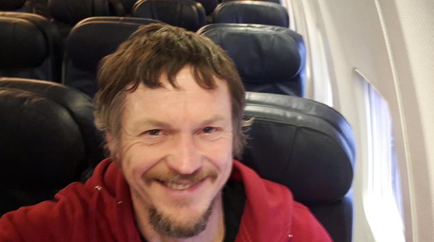 D&uuml;nyanın en şanslı yolcusu: 188 kişilik u&ccedil;akta tek başına