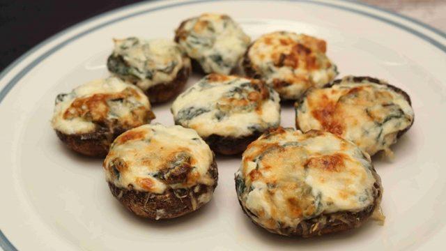 Peynirli Mantar Dolması