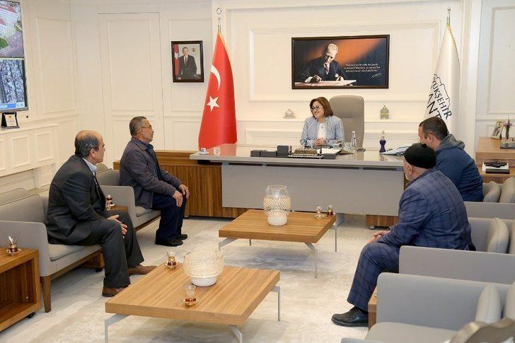 Fatma Şahin randevusuz görüşme uygulaması ile tebrikleri kabul ediyor G4