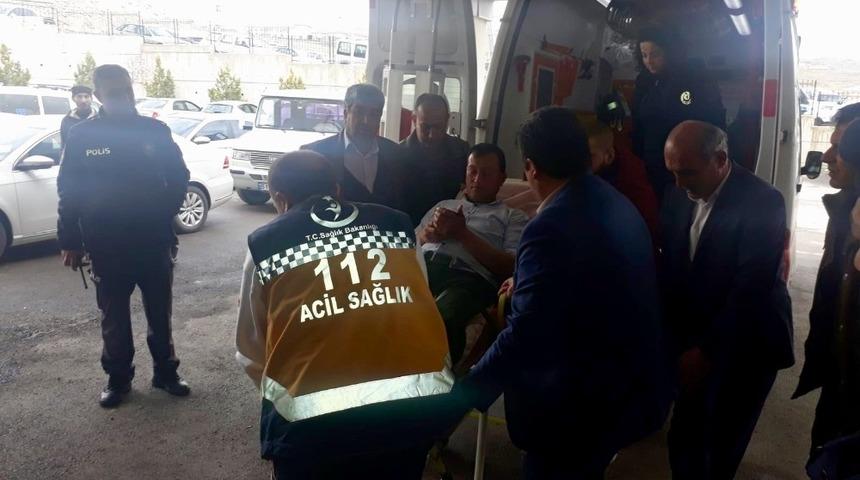 Belde belediyesinde silahlı kavga: 1 yaralı