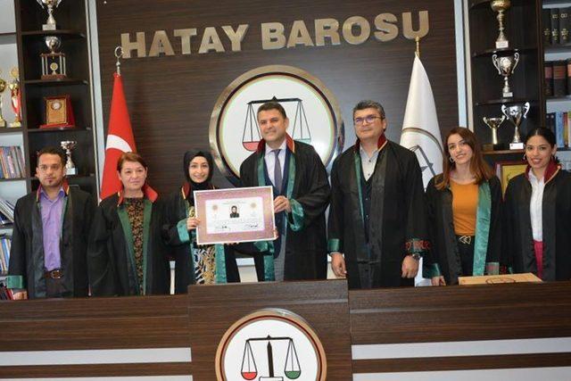 Hatay Barosu’na taze kan